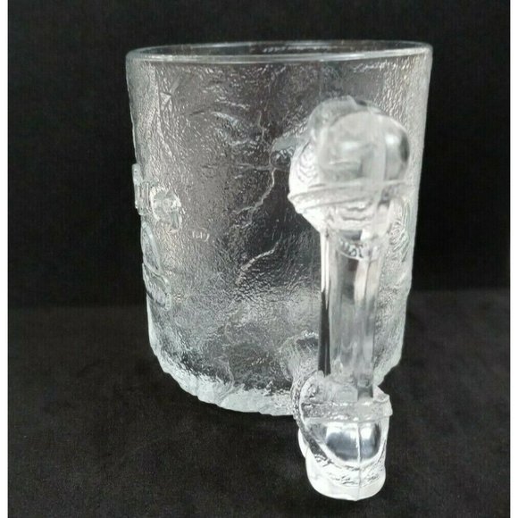 Vintage 1993 The Flintstones Pre-Dawn Mug Cup Roc Donalds McDonald's Glass - Picture 4 of 7